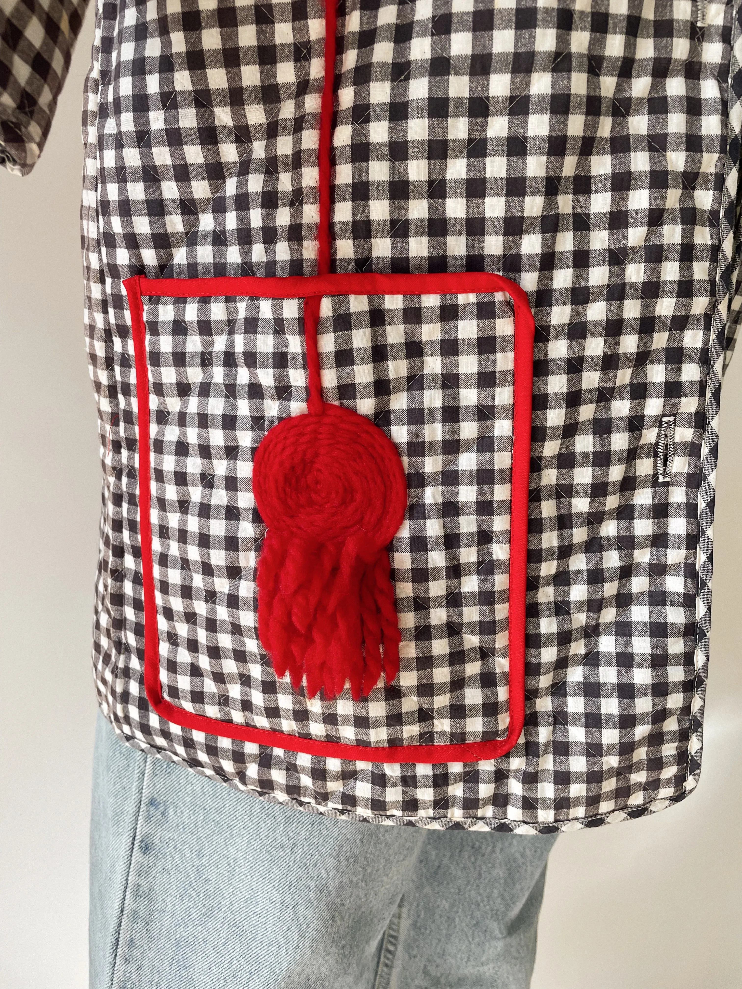 70s Quilted Day Coat