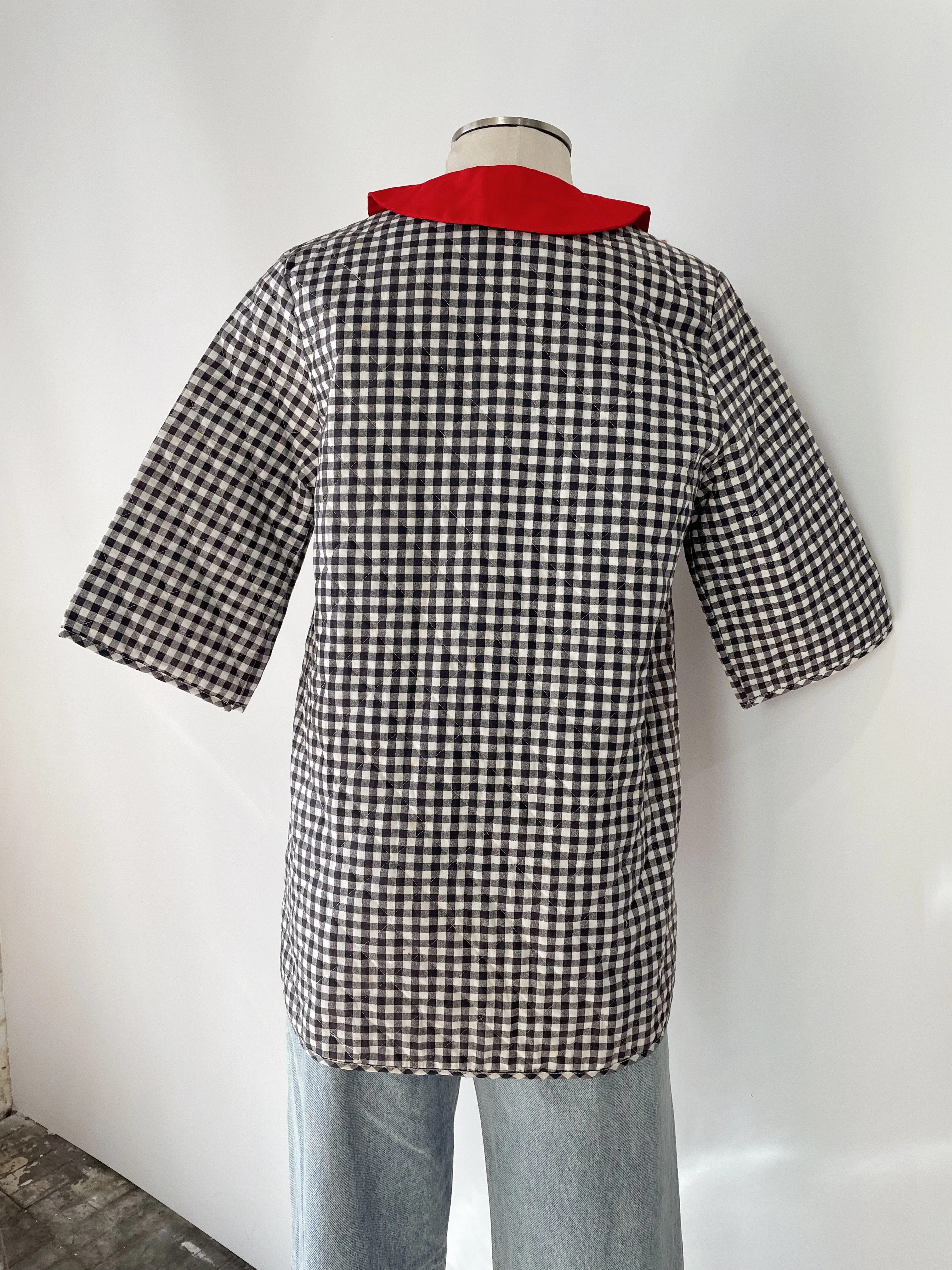 70s Quilted Day Coat