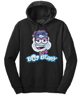 Boo Berry Cereal Logo Hooded Sweatshirt - Black