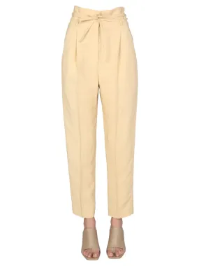 Brunello Cucinelli High Waist Drawstring Trousers