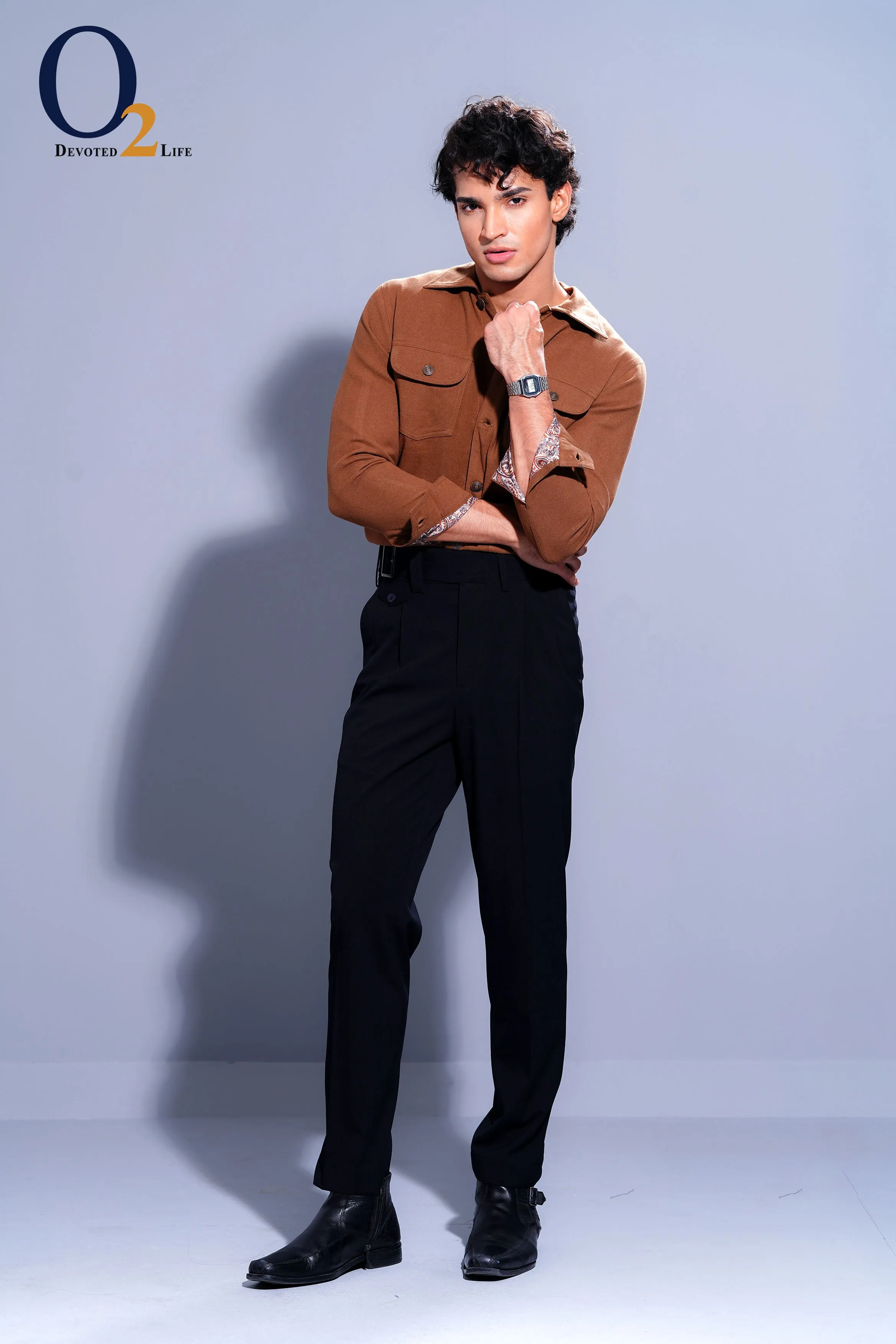 BUTTERY COTTON WESTERN BLOUSON