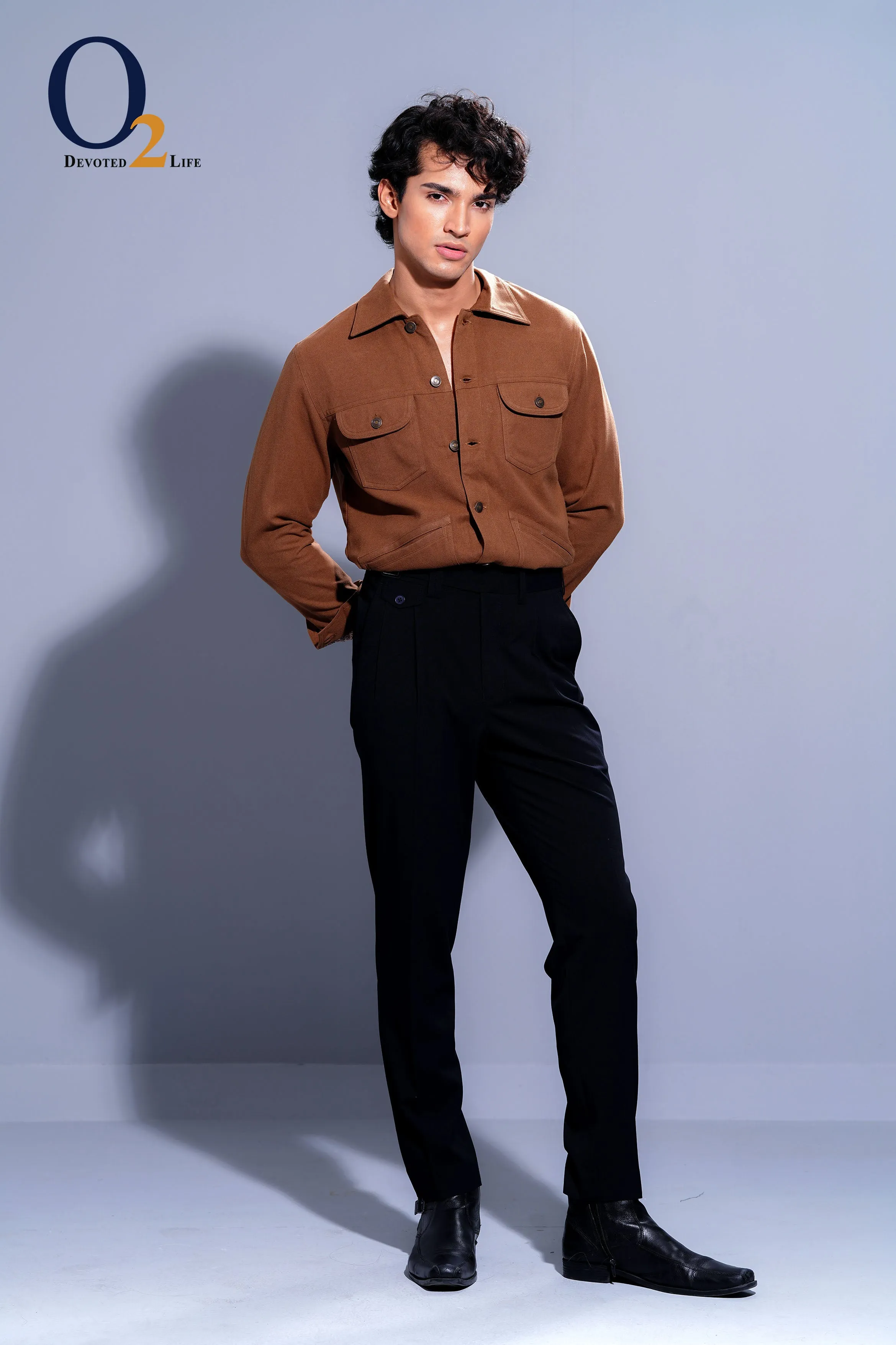 BUTTERY COTTON WESTERN BLOUSON