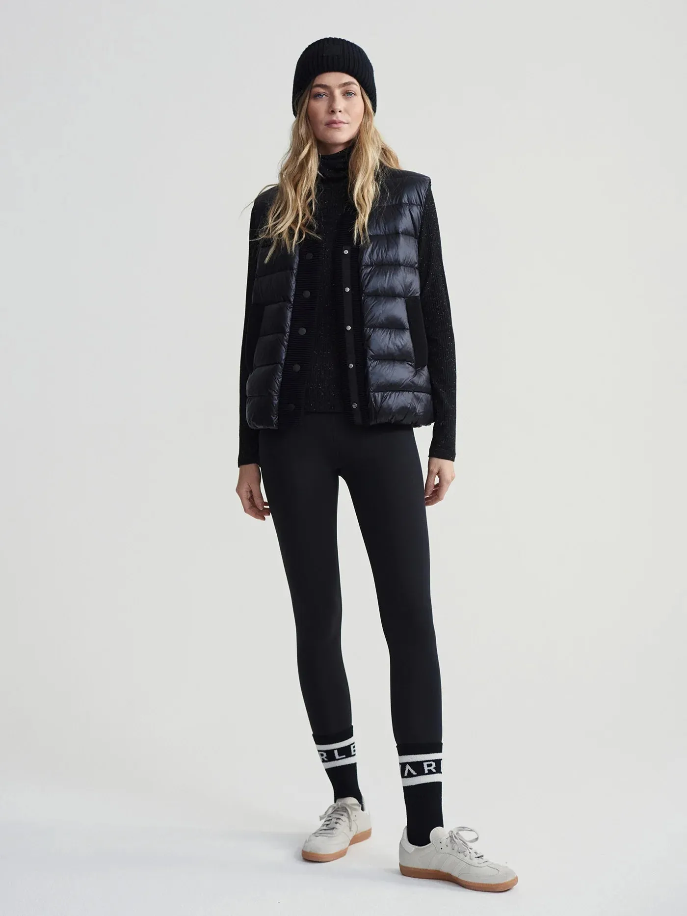 Colwyn Combo Boxy Gilet - Black
