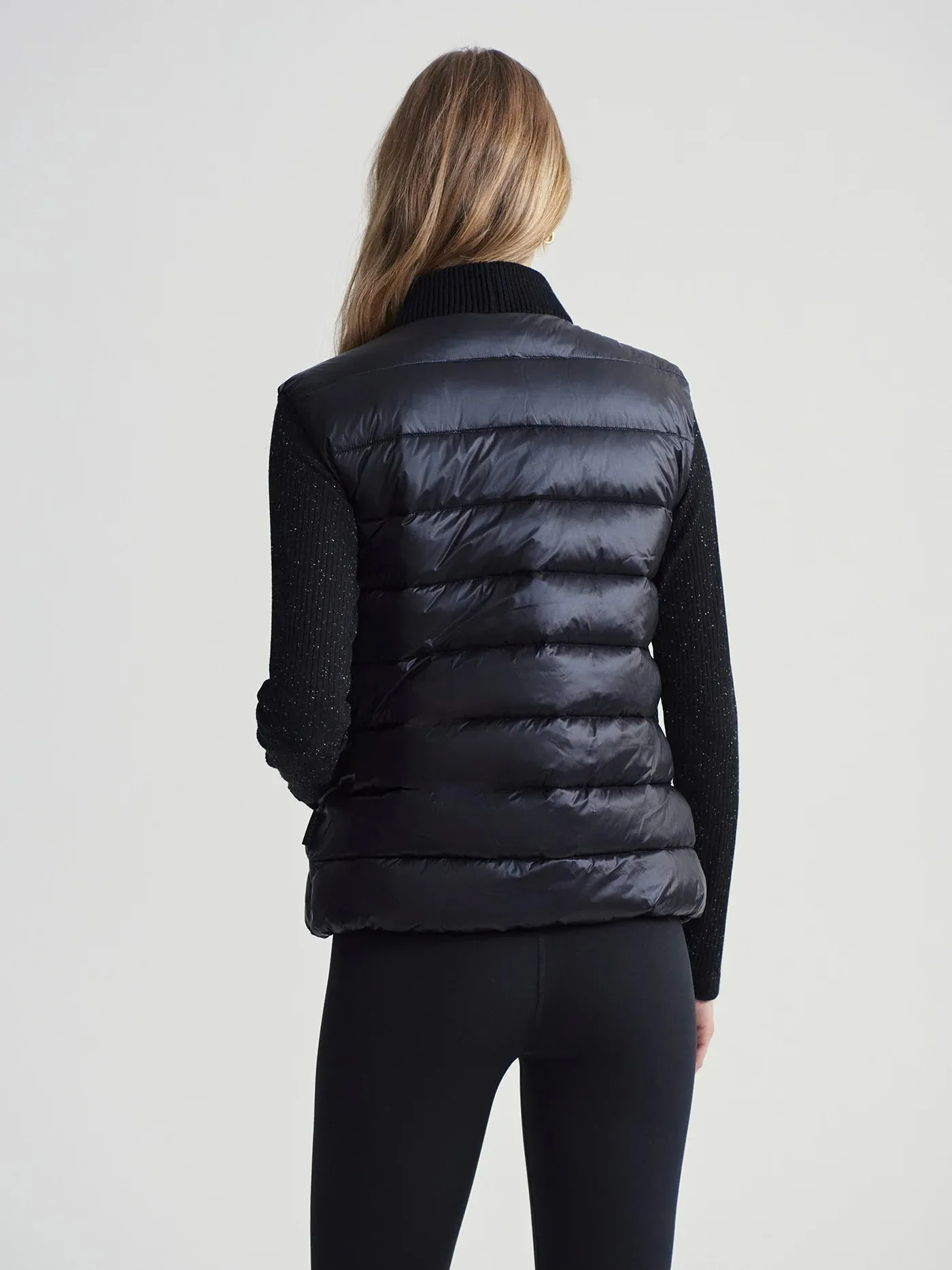 Colwyn Combo Boxy Gilet - Black