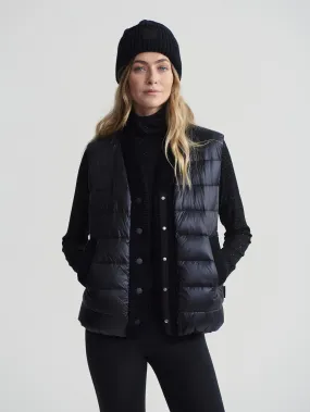 Colwyn Combo Boxy Gilet - Black