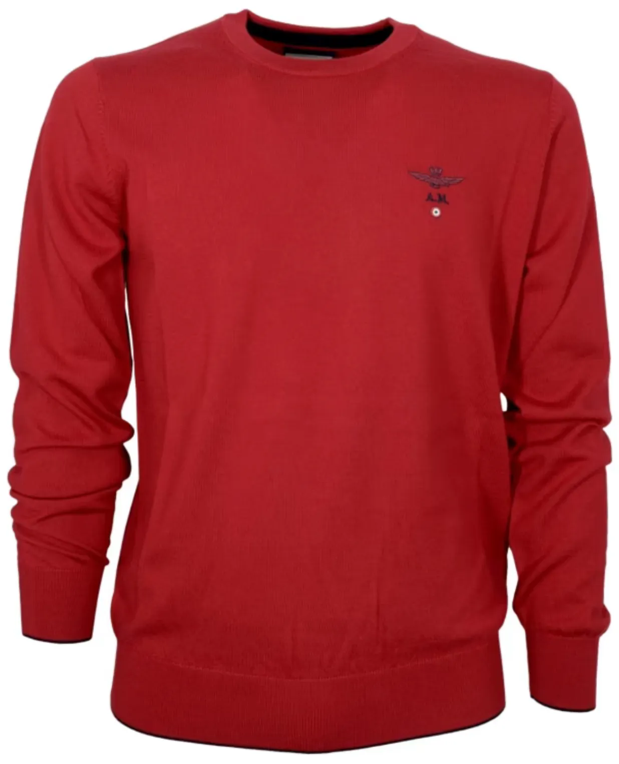 Crew neck wool sweater