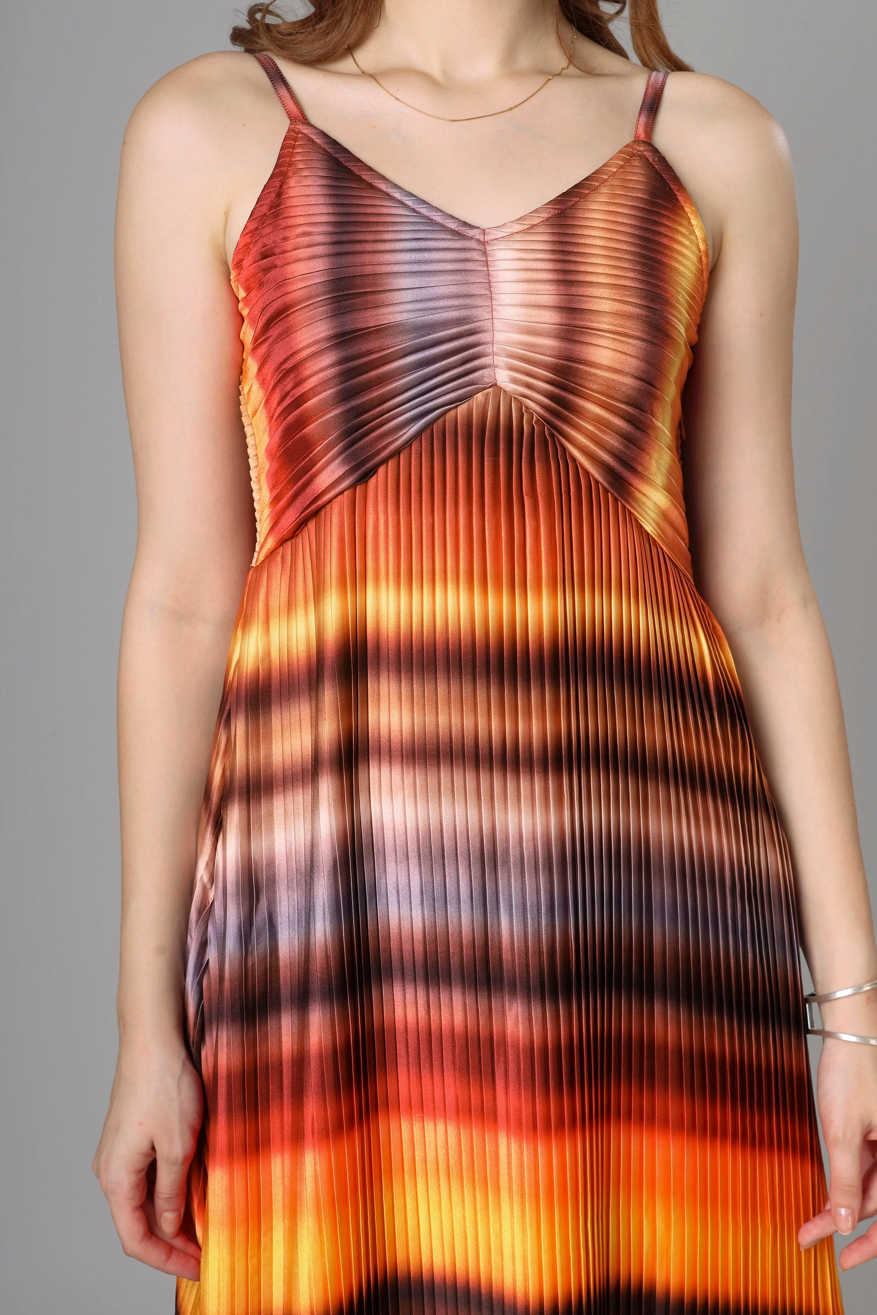 Exclusive Pleated Dress For Women