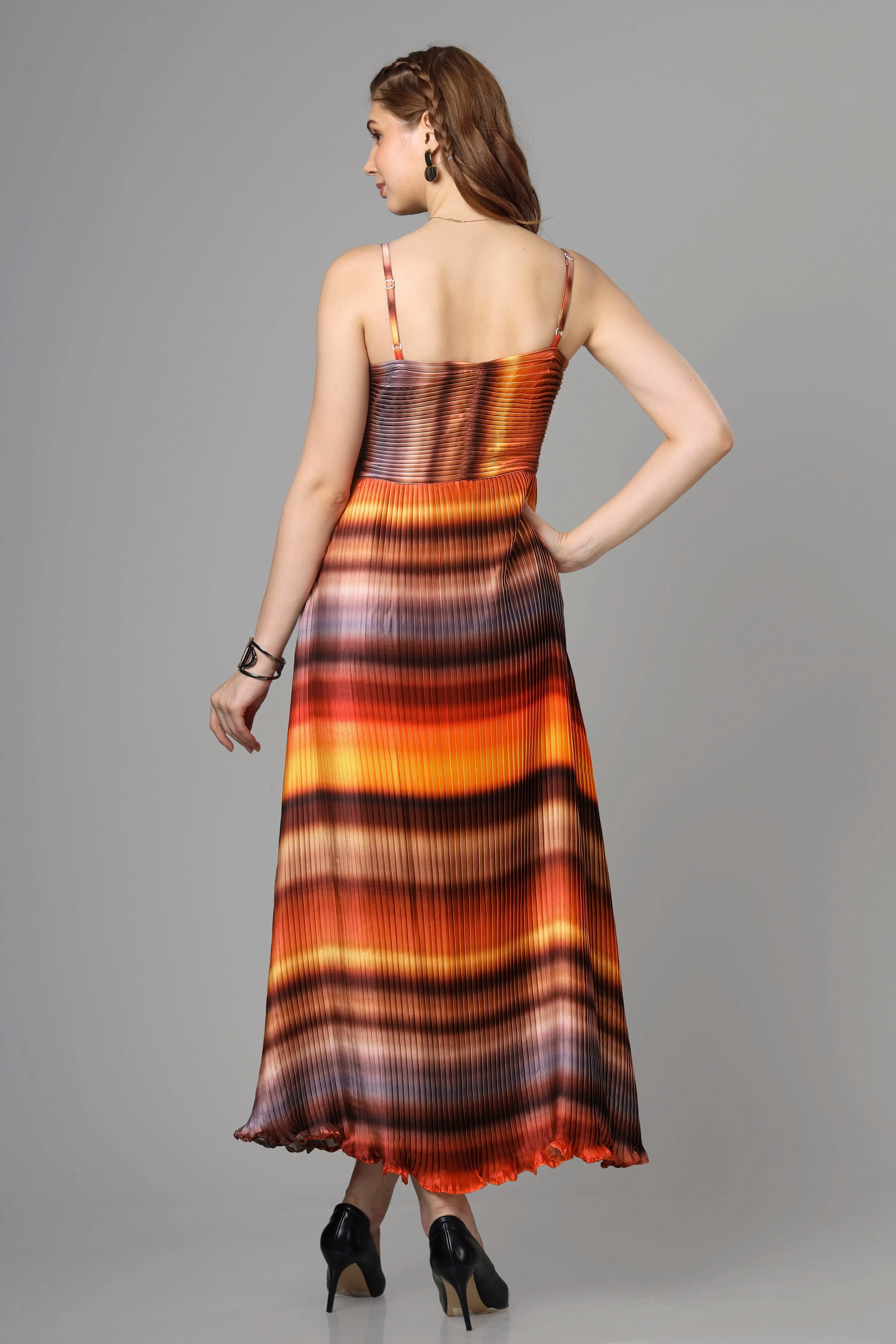 Exclusive Pleated Dress For Women