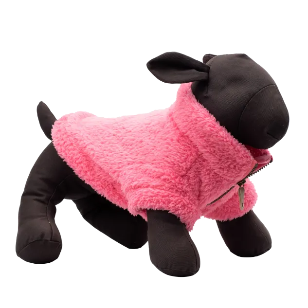 Fleece Pullover | Fuchsia