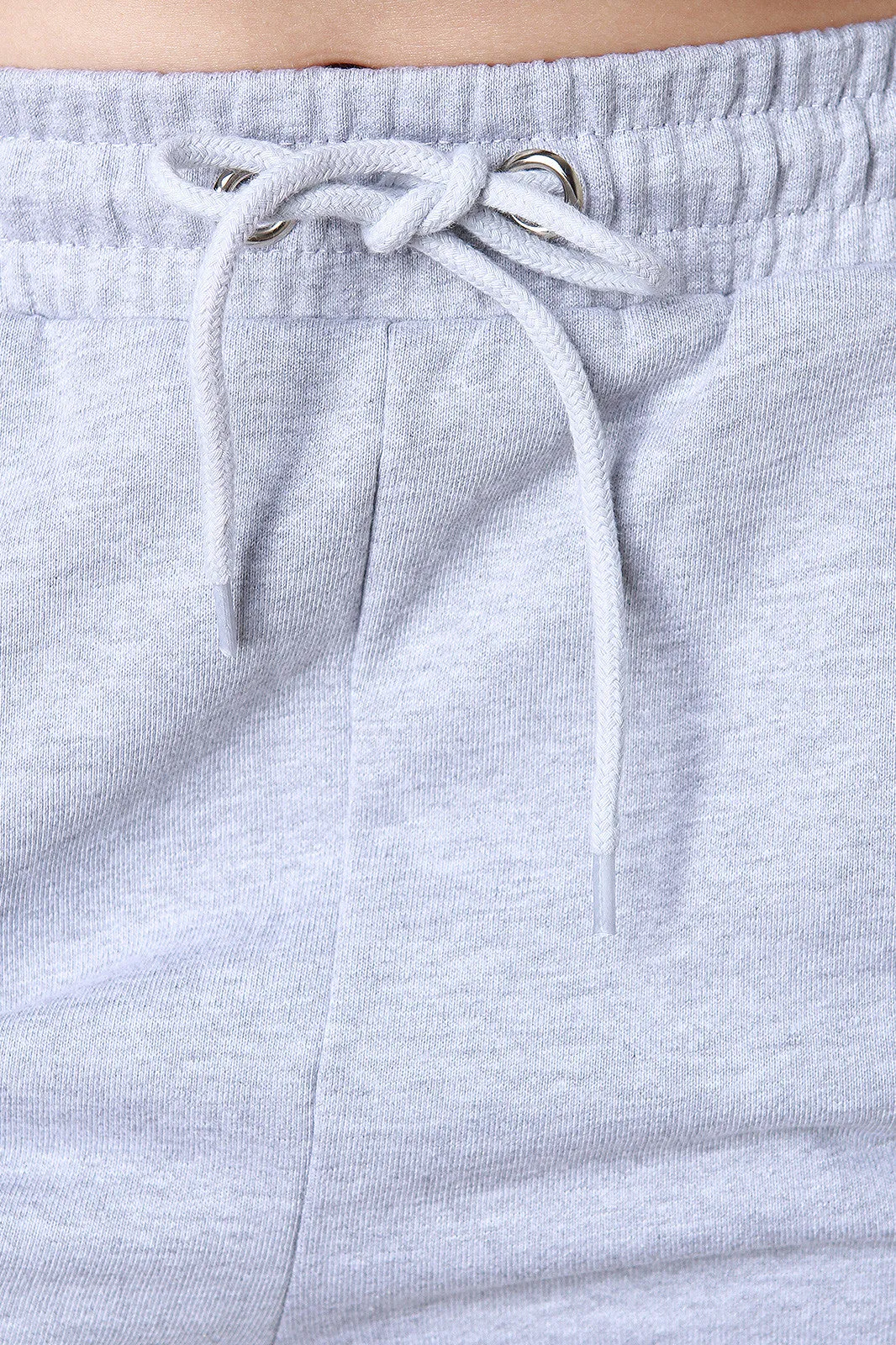 French Terry Cut Out Drawstring Jogger Pants