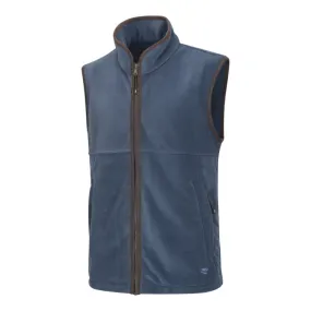 Hoggs of Fife Stenton Technical Fleece Gilet - Slate Grey