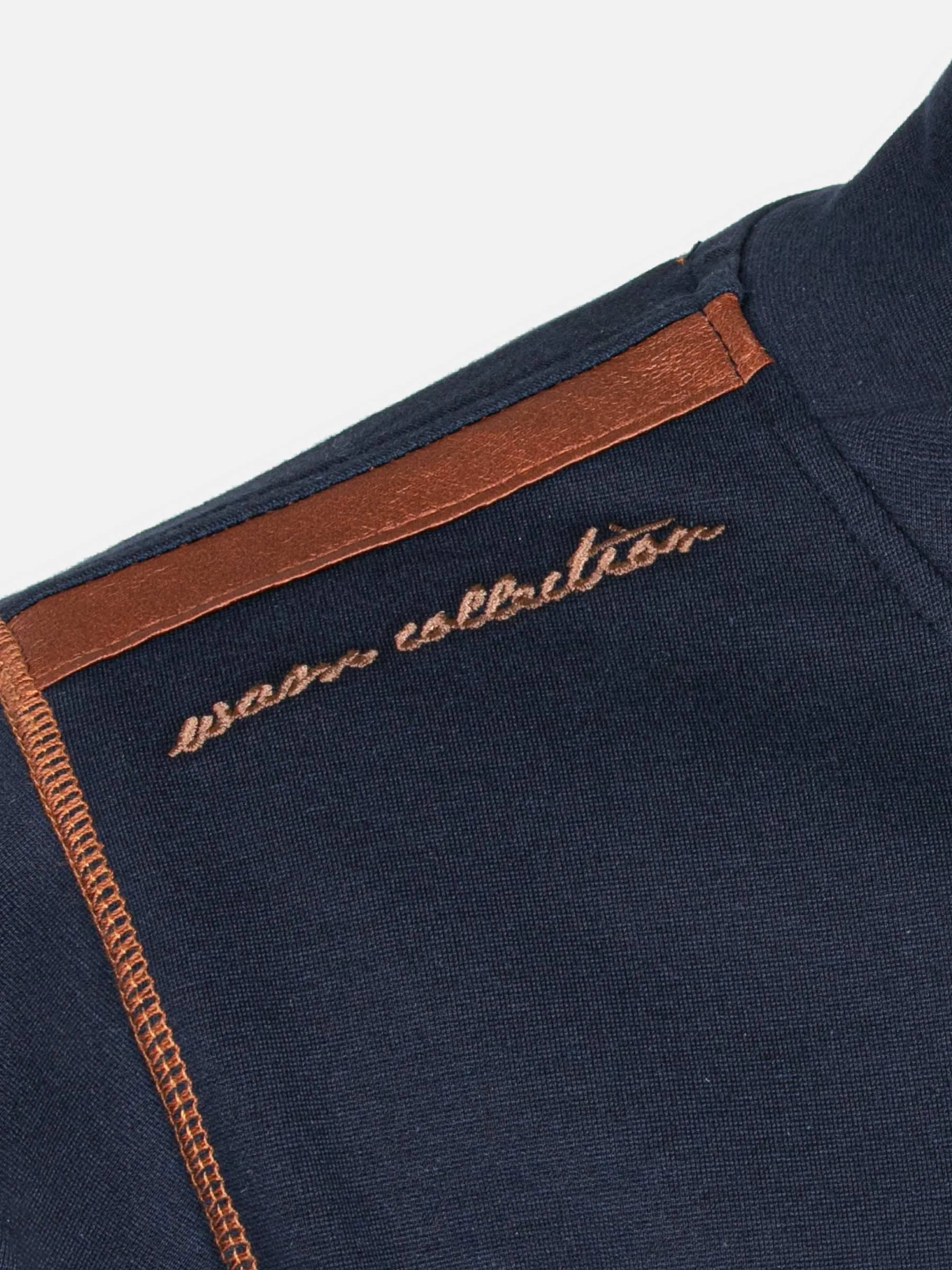 Horizon Turtleneck Navy Sweater