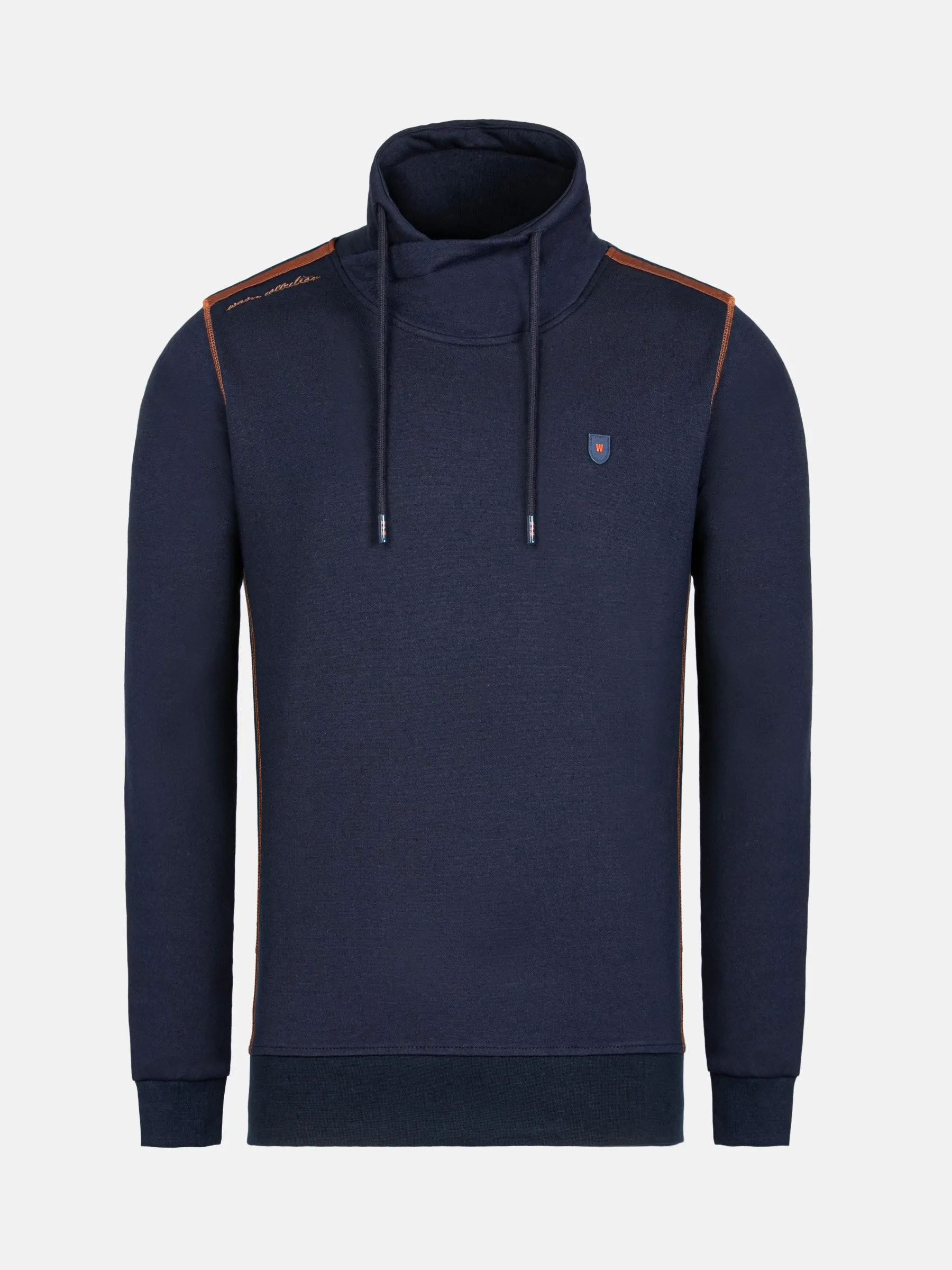 Horizon Turtleneck Navy Sweater