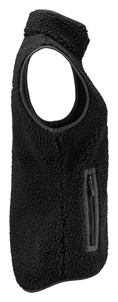 James Harvest Kingsley Ladies Sherpa Fleece Gilet | Super Heavyweight Body Warmer | 3 Colours | XS-2XL
