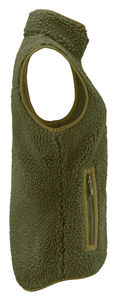 James Harvest Kingsley Ladies Sherpa Fleece Gilet | Super Heavyweight Body Warmer | 3 Colours | XS-2XL