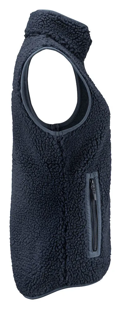 James Harvest Kingsley Ladies Sherpa Fleece Gilet | Super Heavyweight Body Warmer | 3 Colours | XS-2XL