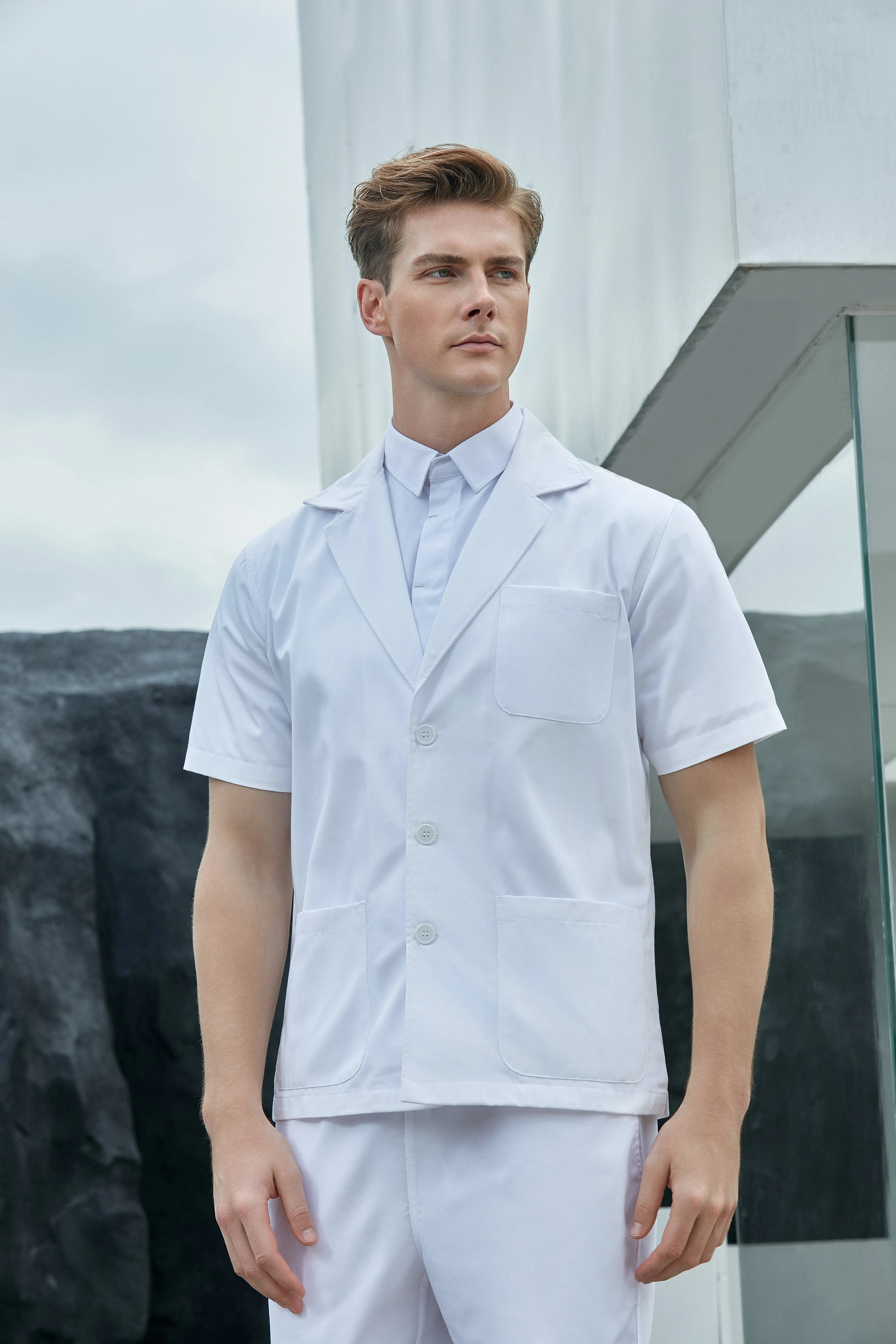 Japanese Chef Coat, Short Sleeve