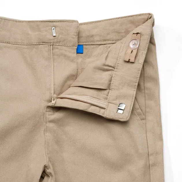 Kids Slim-Fit Twill School Uniform Pants / Wrinkle Resistant