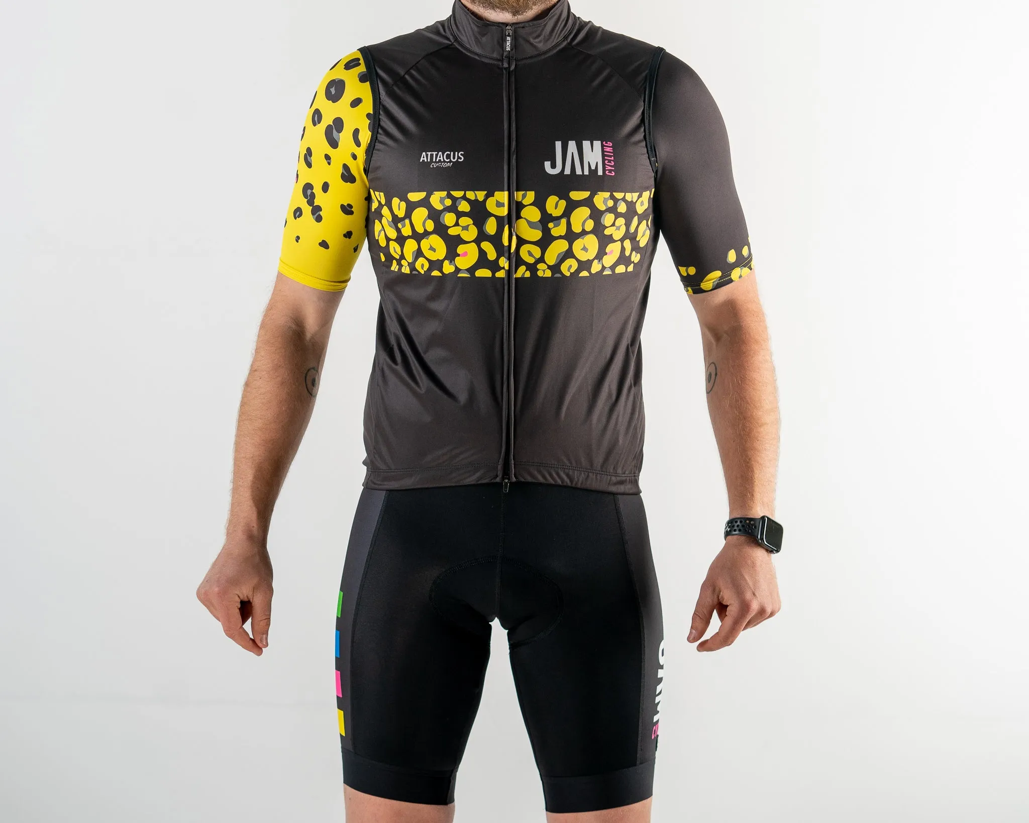 Leopard Gilet Men