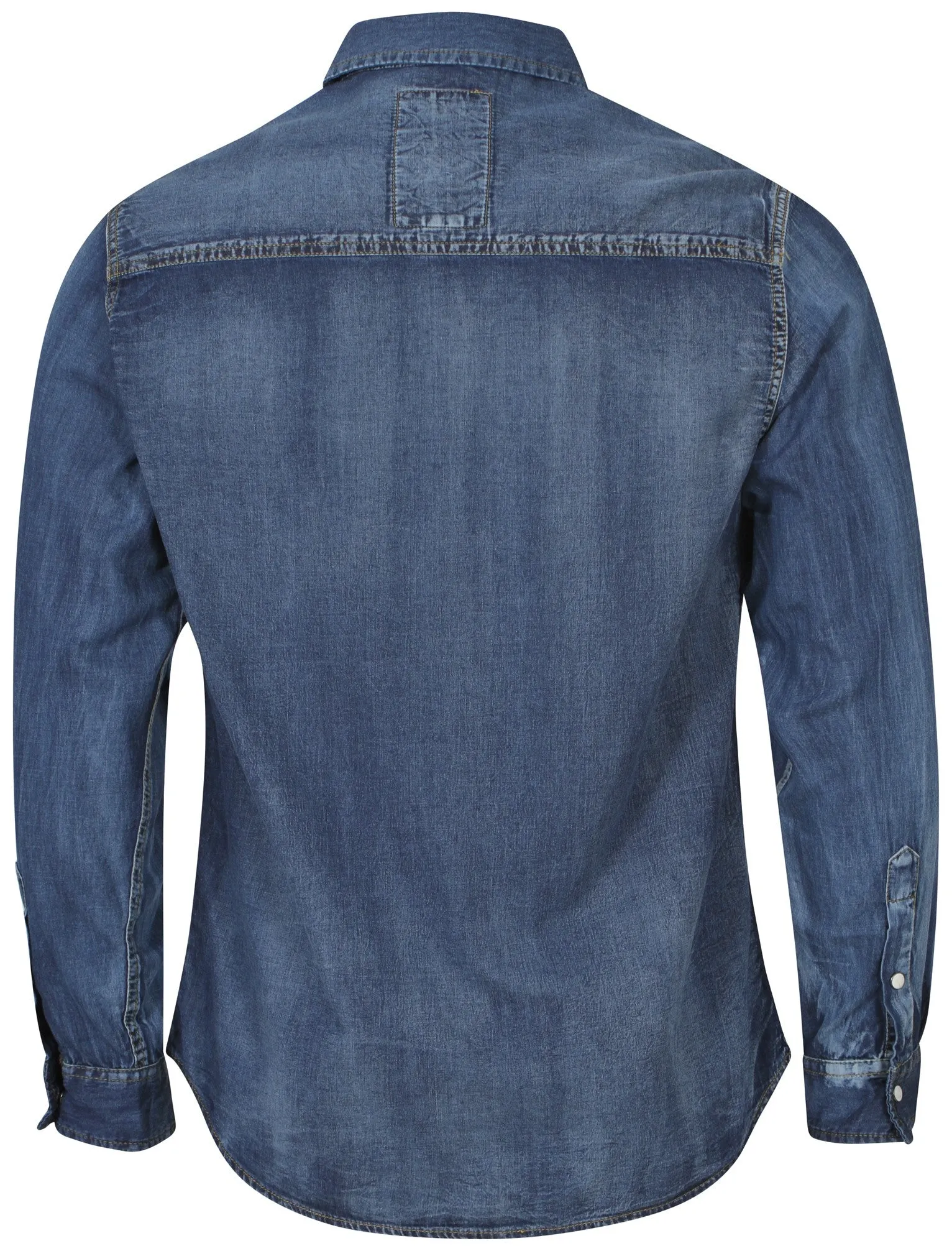 Mens Tokyo Laundry Avgust Denim Shirt