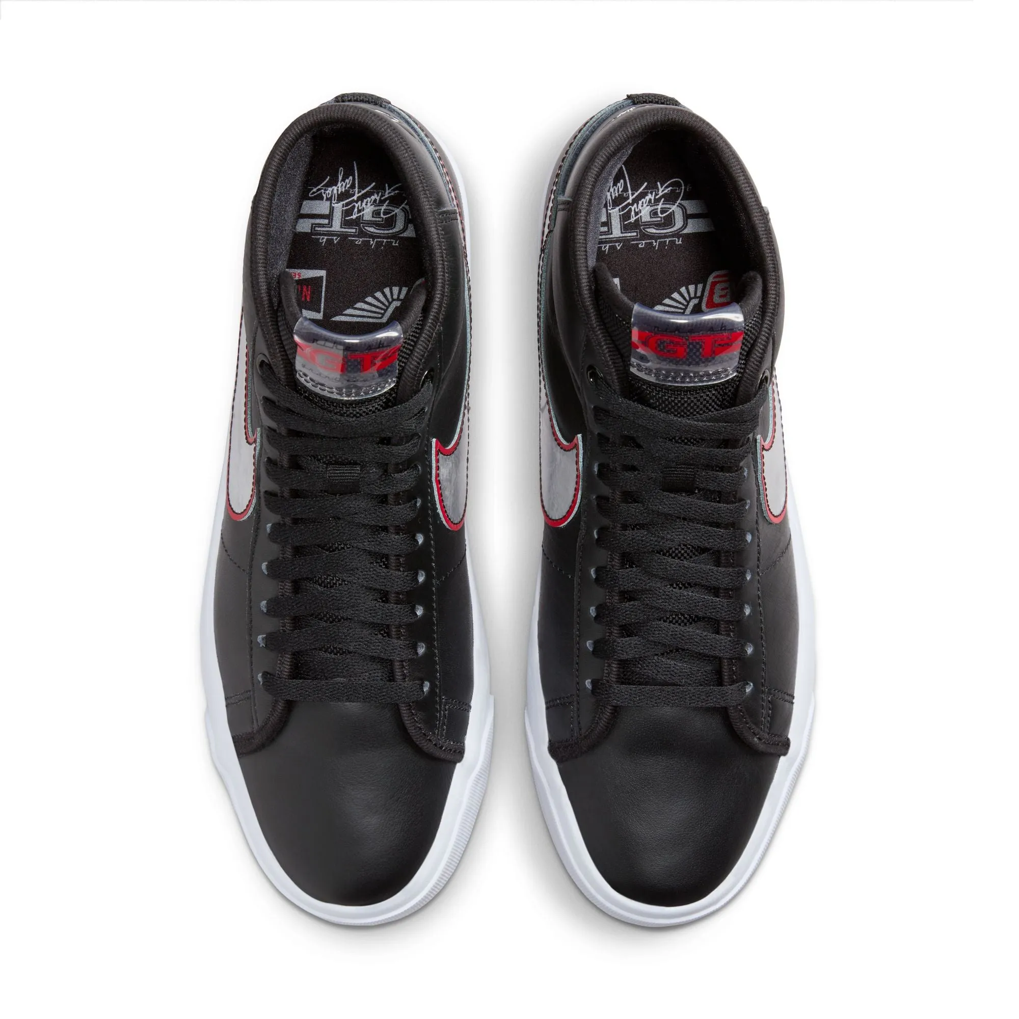 Nike SB Blazer Mid Pro GT-Black/Metallic Silver