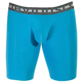 Obviously EveryMan AnatoMAX Boxer Brief 9inch Leg - Bondi Blue