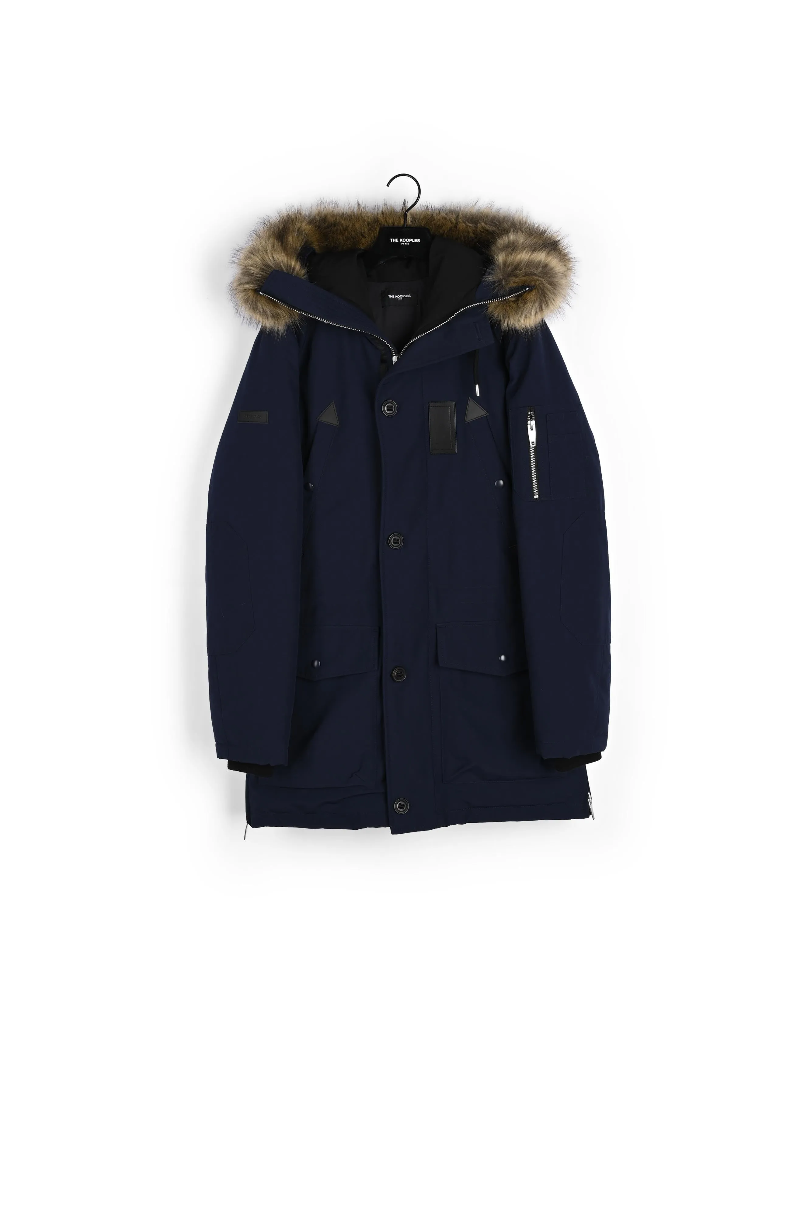Parka oversize bleue