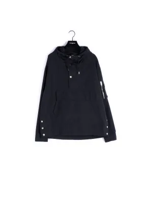 Parka technique noire poche kangourou