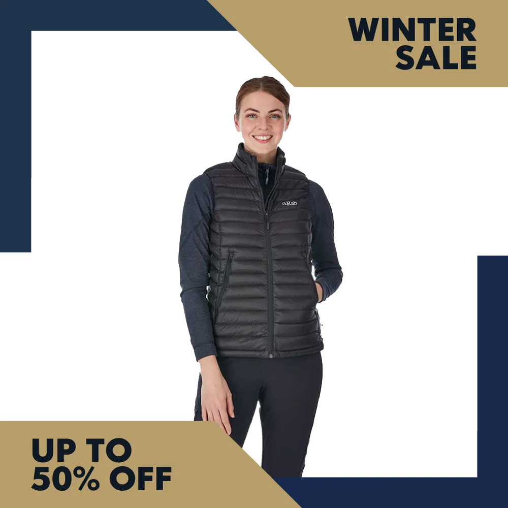 Rab Microlight Vest Women's Black/Seaglass