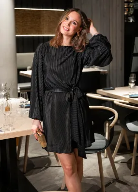 Sheena Dress Dark Black