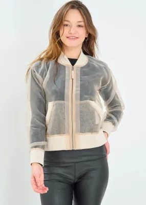 Sheer Bomber in Sand - My Anorak