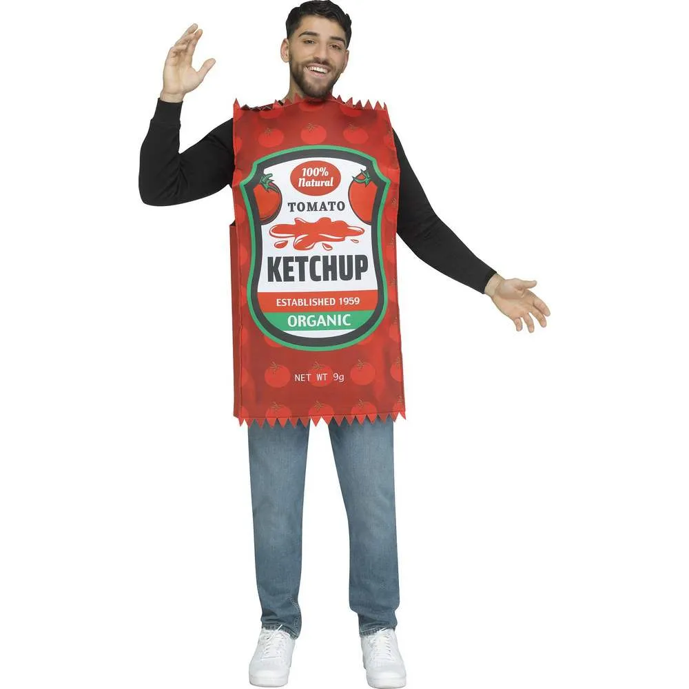 Spicy Mustard and Ketchup Adult couples Costumes
