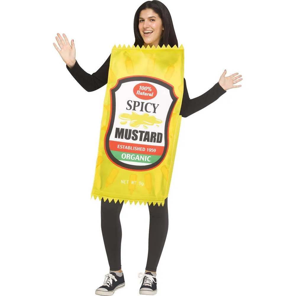 Spicy Mustard and Ketchup Adult couples Costumes