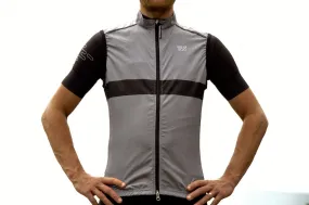 THE GREY STRIPE GILET