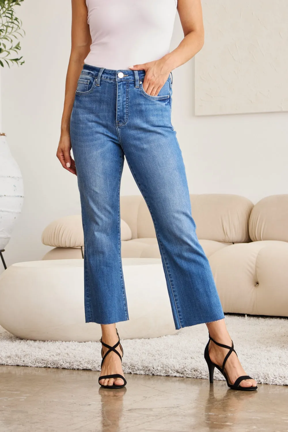 The Jadie Tummy Control High Waist Jeans