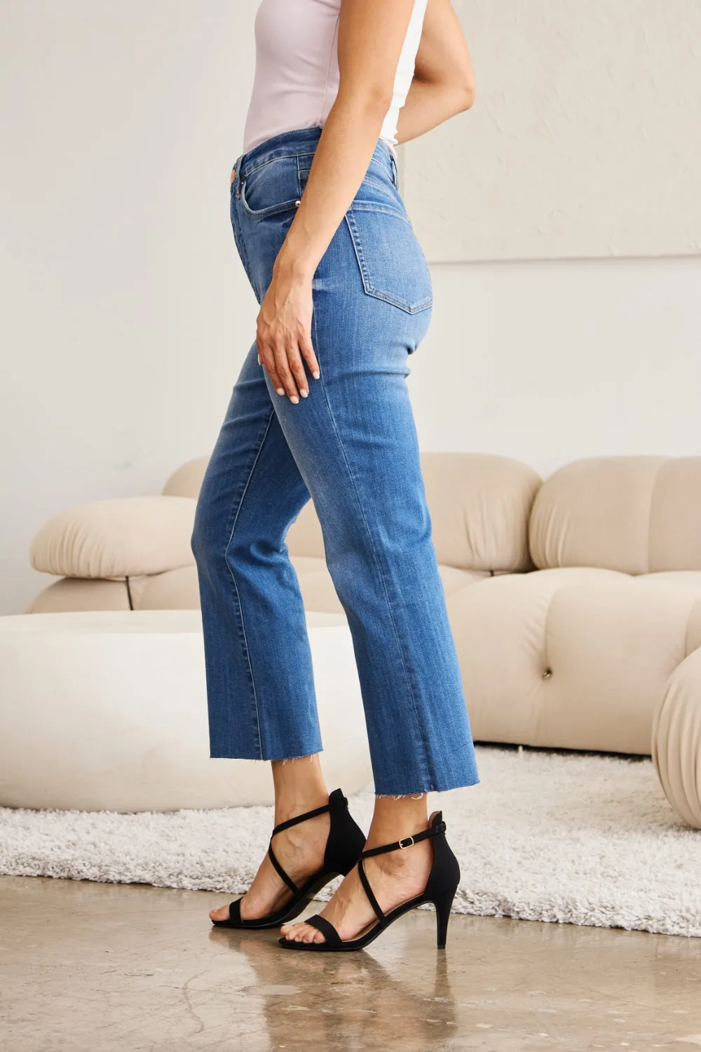 The Jadie Tummy Control High Waist Jeans