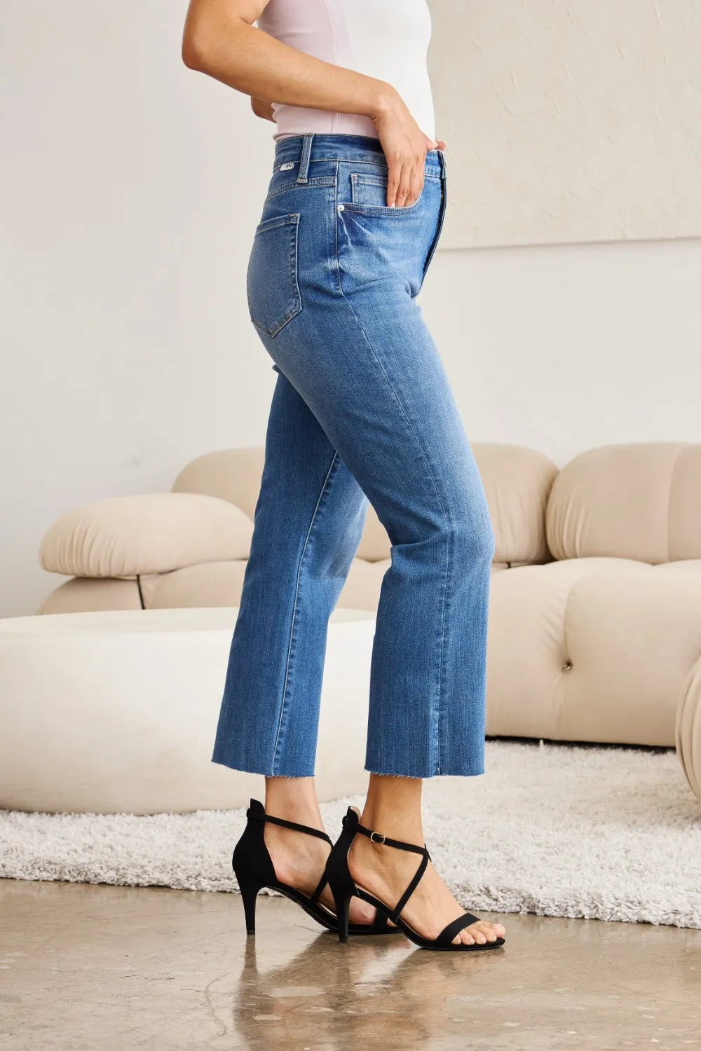 The Jadie Tummy Control High Waist Jeans