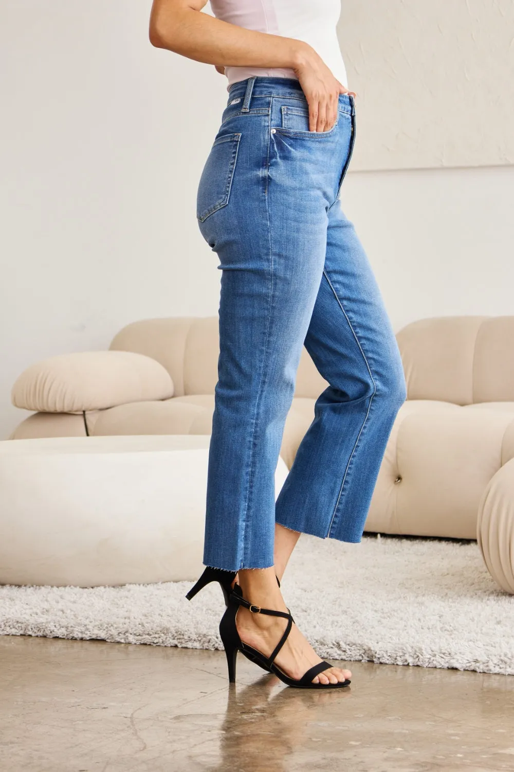 The Jadie Tummy Control High Waist Jeans
