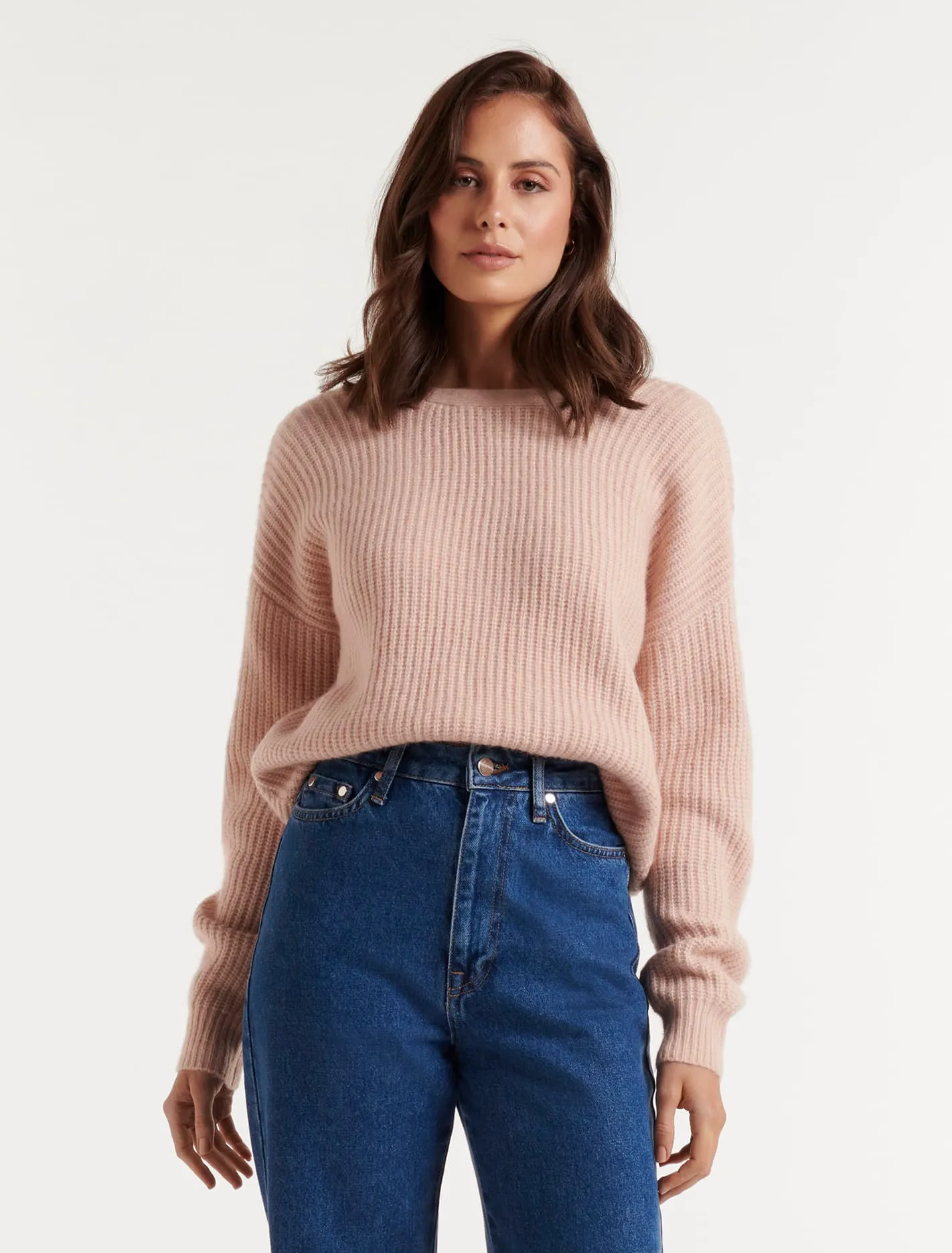 Veronica Twist Back Knit Jumper