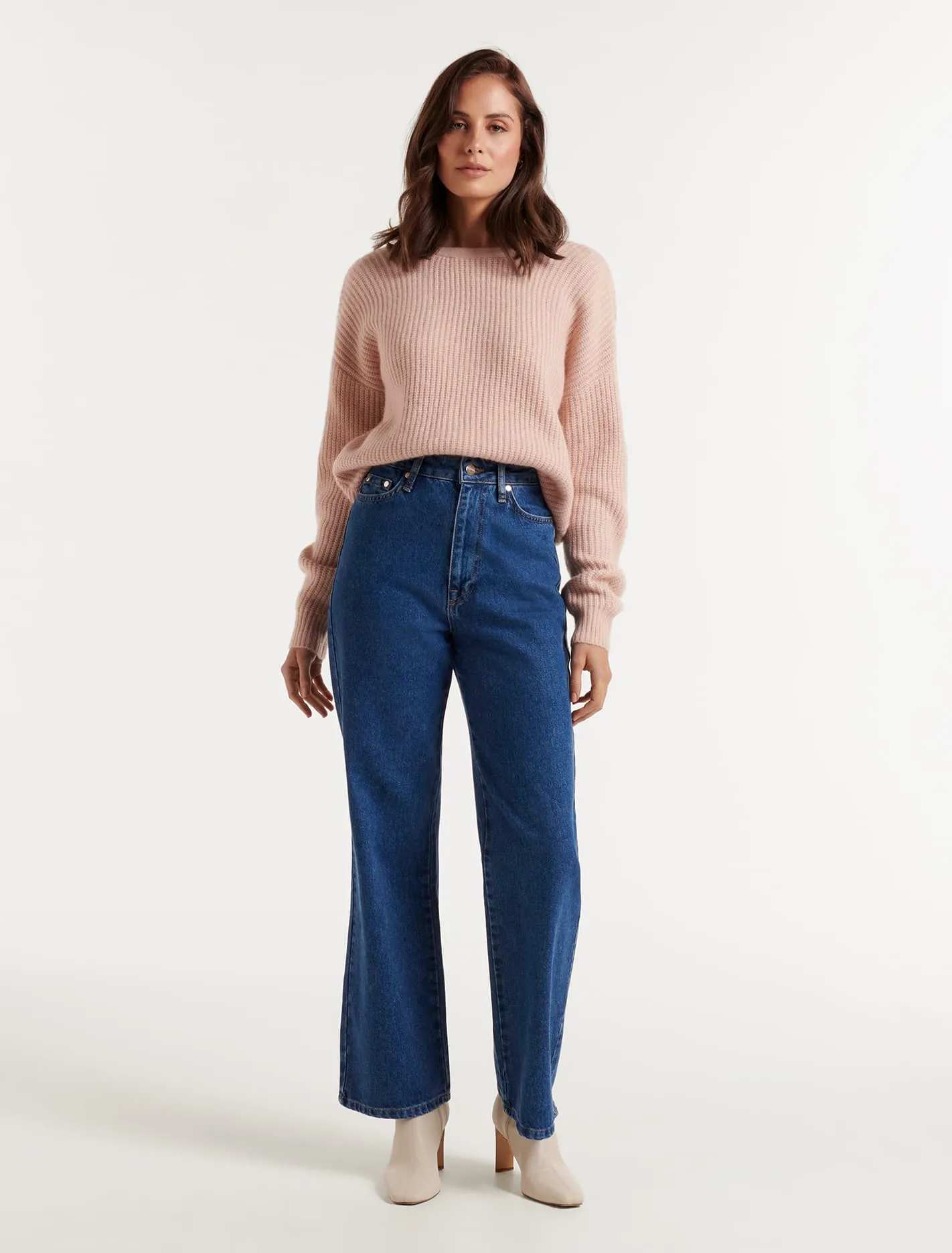 Veronica Twist Back Knit Jumper