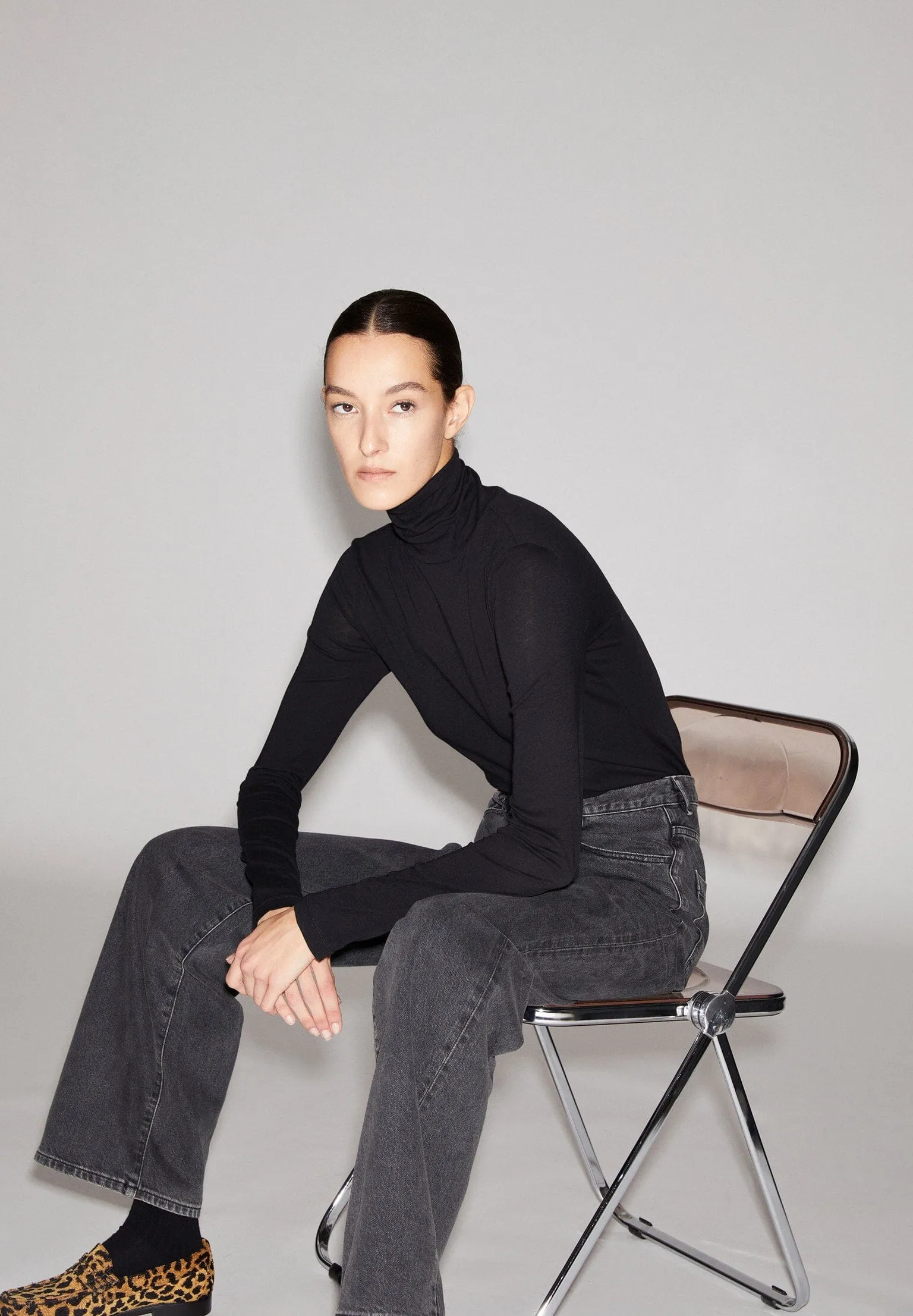 W's Graziliaa Soft turtleneck - 100% Organic cotton