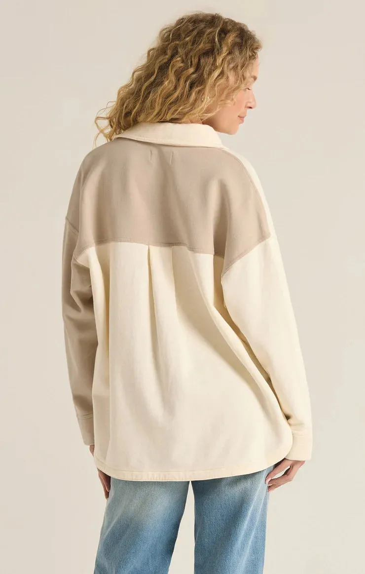 Z Supply ‘All Day Knit Colorblock Jacket’