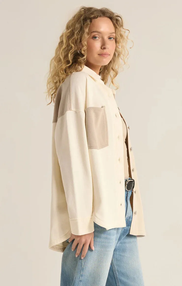 Z Supply ‘All Day Knit Colorblock Jacket’