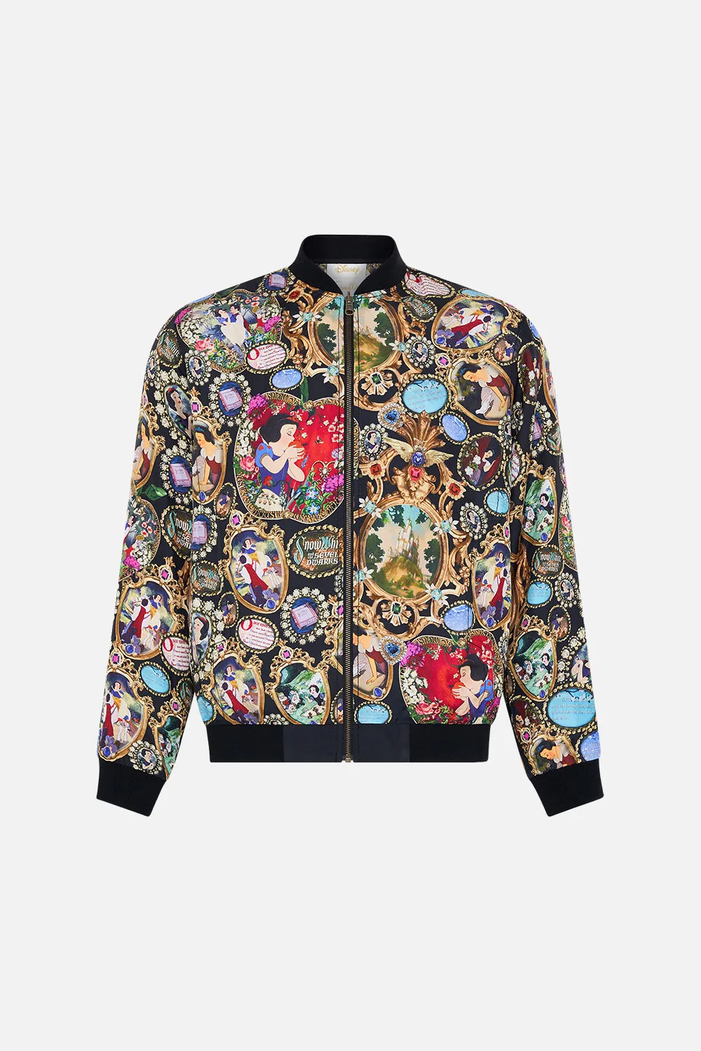 ZIP THROUGH REVERSIBLE BOMBER JACKET HAPPILY EVER AFTER