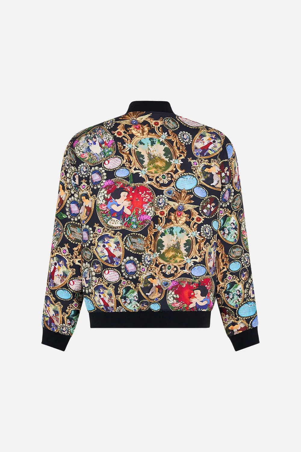 ZIP THROUGH REVERSIBLE BOMBER JACKET HAPPILY EVER AFTER